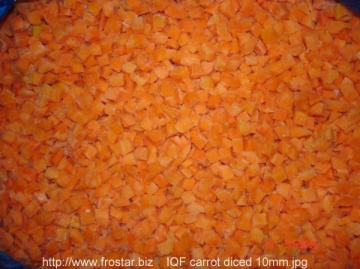 IQF carrots V33