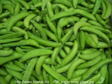 IQF sugar snap peas V03