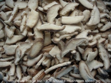 IQF shiitake mushroom slices B04